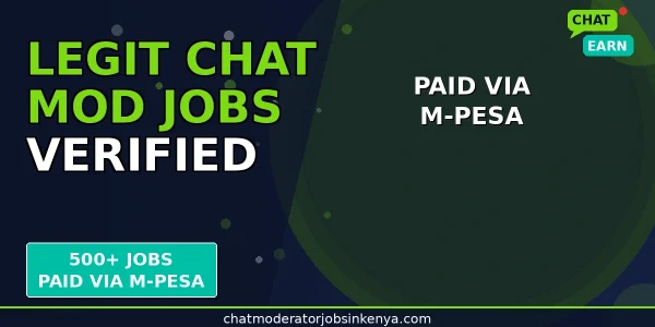 Chat Moderator Jobs in Kenya